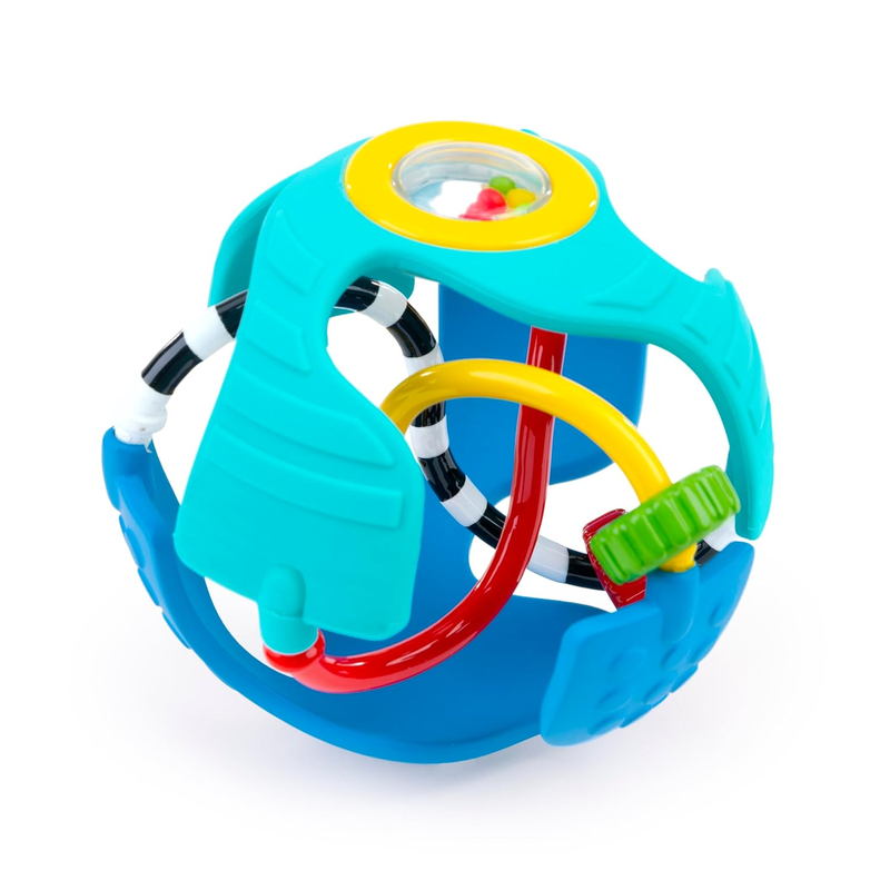 Sensory rattle ball toy for babies 3 months and up